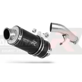Exhaust silencer Dominator GP1 BLACK SUZUKI GSF 1250 N / S BANDIT 2007-2016