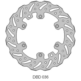 Delta braking front disc (260x126,5x3mm) KTM / Gas Gas 125-450 91-25