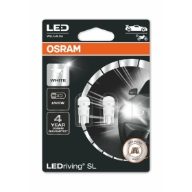 OSRAM modifikuotos LED lemputės W5W 12V 0,8W