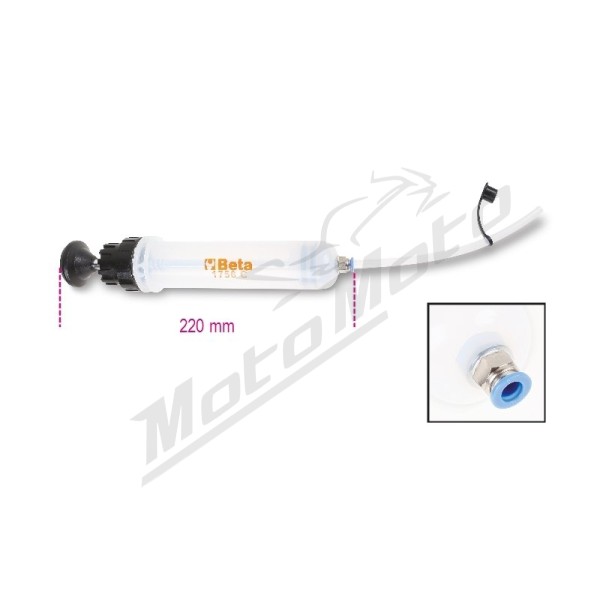 BETA Syringe Gauge 200ml polypropylene