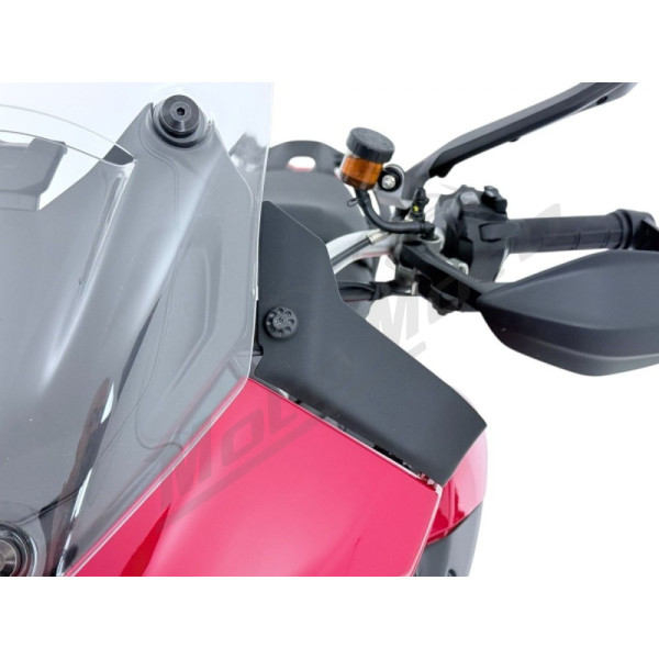 WRS DU039NO Side Deflectors Sport Matt Black Ducati Multistrada V2 900cc ABS 2025
