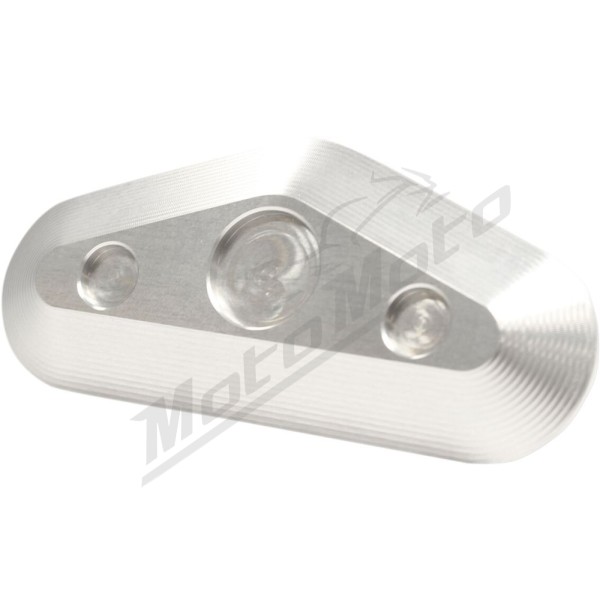 GILLES TOOLING Passenger Footpeg Cover Kit 2pcs Yamaha FJ / FZ / MT / XSR 850/900 14-21 