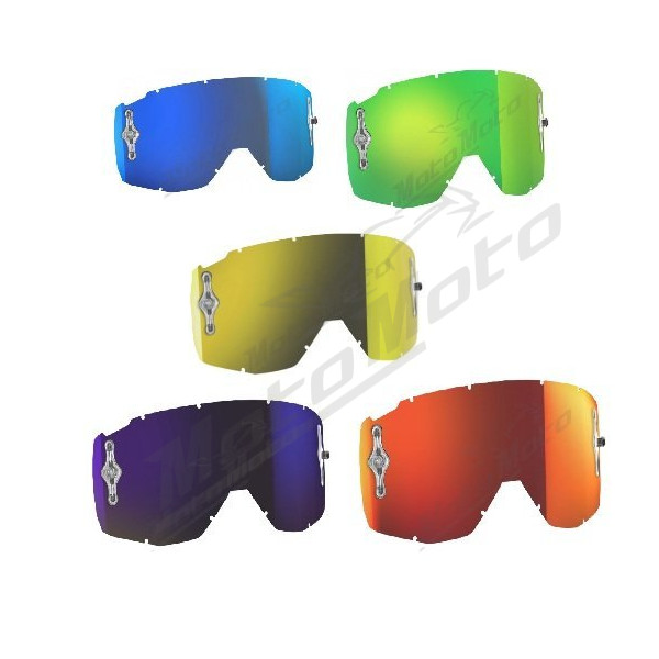 Off Road Goggles Scott Tyrant / Hustle / Split Works Mirrored Lens