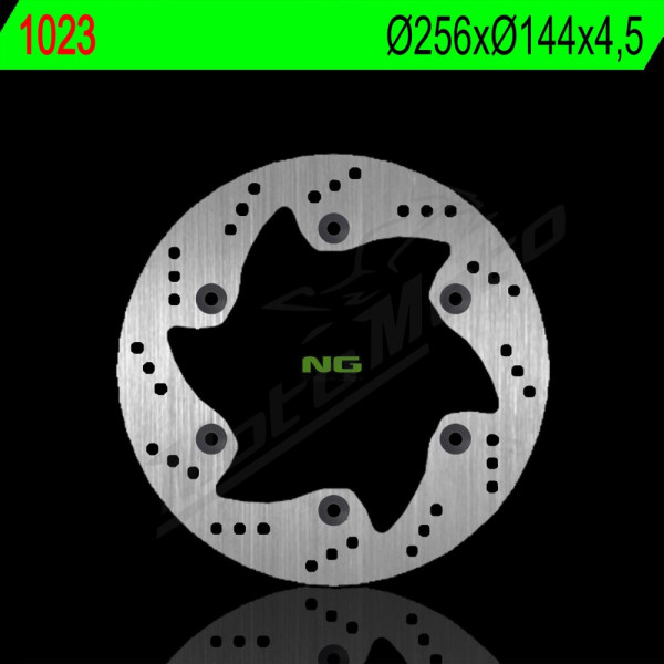 NG BRAKES Front Fixed Brake Disc 256mm Honda ADV / Forza / SH 125-350cc 07-24