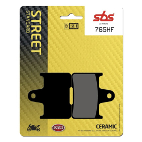 SBS HF Street 765HF Ceramic Organic Brake Pads Suzuki GSF / GSX / GSX-R 600-1400cc 01-07