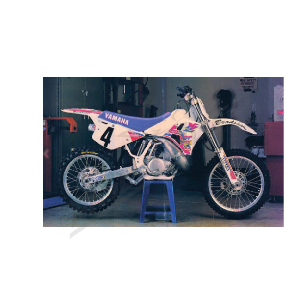 TECNOSEL Sticker set. Yamaha YZ 250 90-92