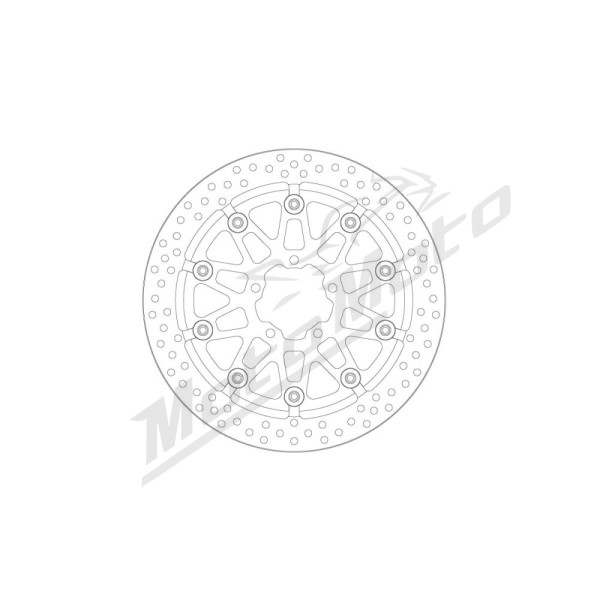 MOTO-MASTER HALO Front Floating Brake Disc KTM Duke 990 2024