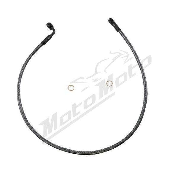 MAGNUM SHIELDING Designer Series Ø10mm Upper Brake Line ABS 76cm 90°