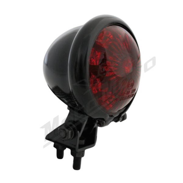 HIGHSIDER smart Bates Style LED TailLight Black E-Approved (1pc)