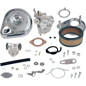 S&S CYCLE Super E Carburetor Kit with Manifold Harley Davidson XL 883-1200cc 04-06
