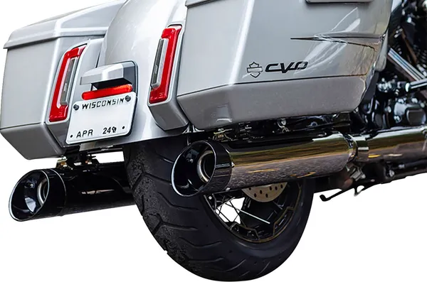 S&S CYCLE 4-1/2" MK45 Performance Slip-On Mufflers Harley Davidson FLH / FLHFB / FLHR / FLHRC 1750-1977cc 17-25