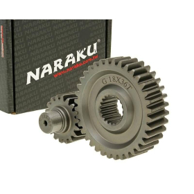 NARAKU Transmission Gear Up Kit 18/36 Teeth Adly / Beeline / Rex / Sym 125 96-18