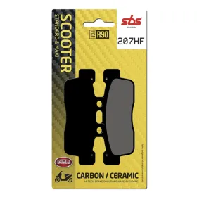 SBS HF Street 207HF Ceramic Organic Brake Pads Yamaha XC 125 10-11