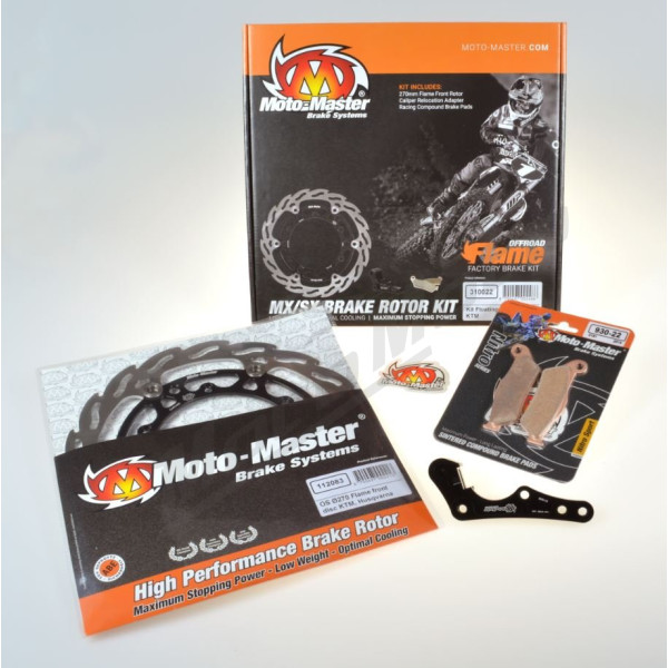 Moto-Master Priekinių stabdžių komplektas 270mm Husqvarna FC / FE / TC / TE / TX 125-450cc 18-21