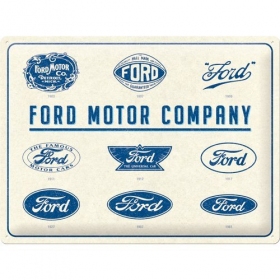 Metal tin sign FORD LOGO 30x40