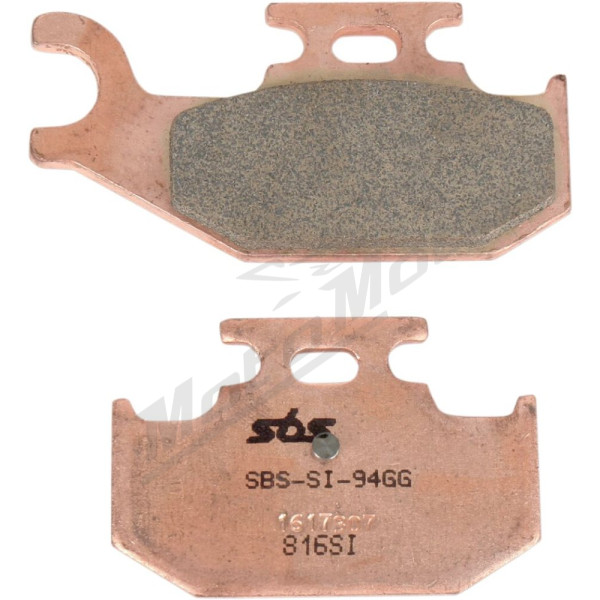 SBS SI Offroad 816SI Sintered Brake Pads Yamaha YFM / YXR 450-700cc 05-12