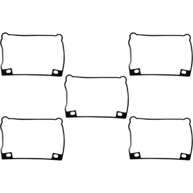 JAMES GASKET Replacement Rocker Box Cover Gaskets Harley Davidson 1340-1450cc 1992-1999 5pcs