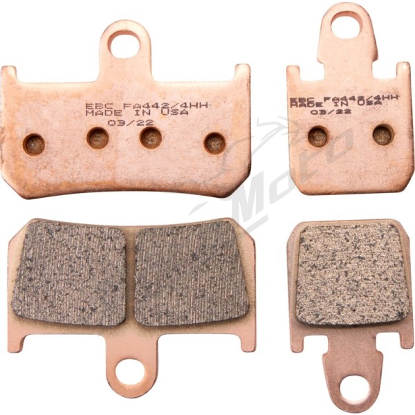EBC Sintered "HH" Brake Pads YAMAHA YZF / VMX / MT-1 1000-1700cc 07-17