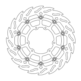 Moto-Master Floating Front Brake Disc 300mm Honda CR / CRF 125-500cc 95-25