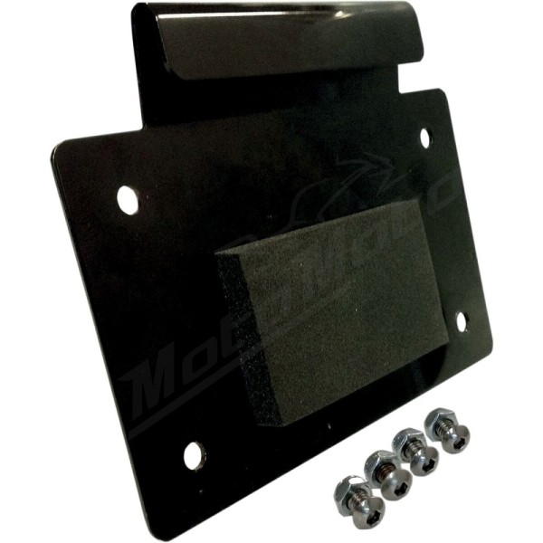 ALLOY ART License Plate Mount Harley Davidson FLHR / FLHRI / FLHT / FLHTC / FLHTK / FLHX / FLTRXSE 1340-1977cc 93-24
