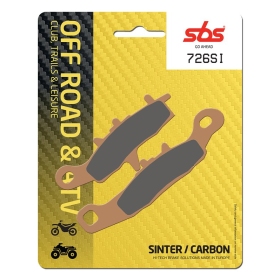 Sbs Sintered Offroad stabdžių trinkelės Kawasaki / Suzuki 80-85cc 97-23