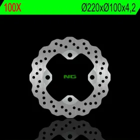 NG BRAKES Wave Fixed Rear Brake Disc 220mm Kawasaki ER / GPX / Ninja / Versys 600-1000cc 98-25