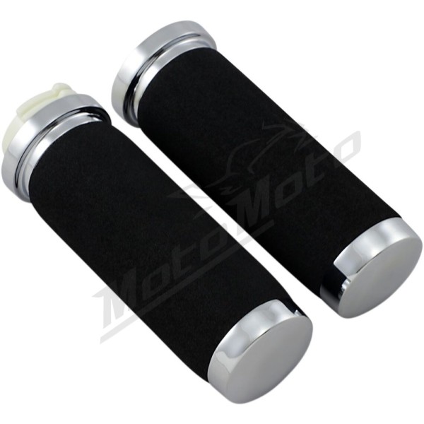 DRAG SPECIALTIES Sundance® Grips Harley Davidson FLD / FLH / FLHC / FLHR / FLHRC / FLHRCI 1340-1800cc 81-17