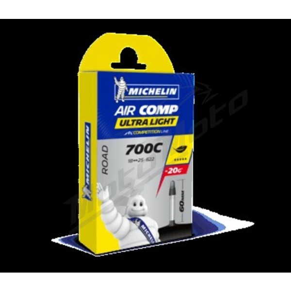 MICHELIN Bicycle Inner Tube 28-A1 Ultralight Pr 60Mm 700x18x25