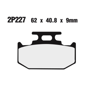 NISSIN stabdžių trinkelės Kawasaki KX / Yamaha DT 125cc 89-06