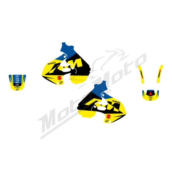 BLACKBIRD RACING Dream 5 Graphic Kit Suzuki RM 125-250cc 96-00