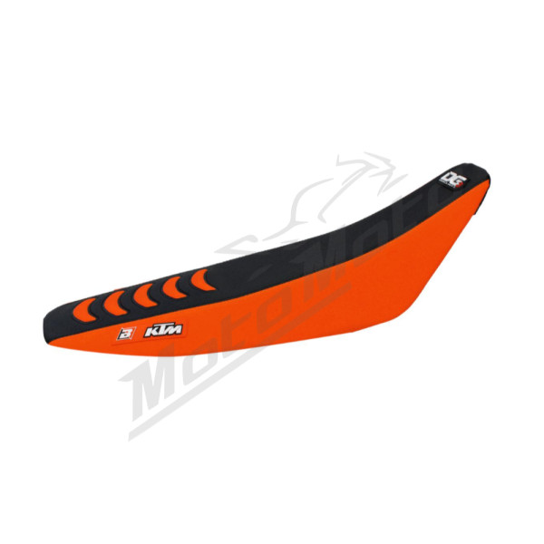 Blackbird sėdynės užvalkalas DOUBLE GRIP3 Oranžinė KTM SX / SX-F / EXC / EXC-F 125-530cc 07-11