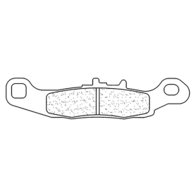 CL BRAKES 2750MX10 stabdžių trinkelės KAWASAKI KX / SUZUKI RM 80-100 97-24