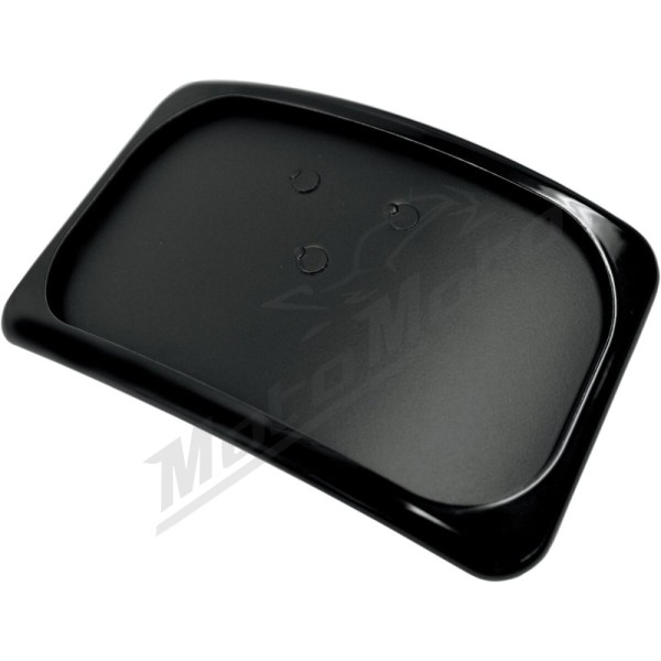 DRAG SPECIALTIES Large Radius Three-Bolt Style License Plate Mount Assembly 100x180mm