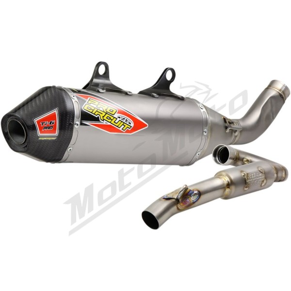 PRO CIRCUIT Ti-6 Pro Exhaust System Titanium/Carbon Fiber Gas Gas / Husqvarna / KTM 250 19-23