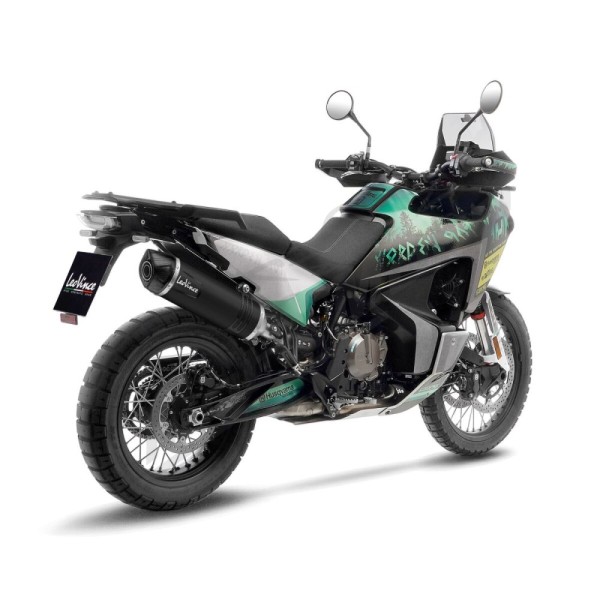 LEOVINCE LV One Evo Black Edition Slip-on Muffler KTM ADVENTURE 790-890 19-25/CF MOTO MT 800 22-25
