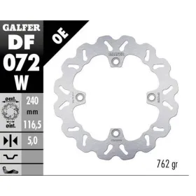 GALFER Rear brake disc Honda CB / CBR / CBF 500-1000 04-22