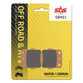 Sbs stabdžių trinkelės 584SI Sintered Offroad HONDA / SUZUKI