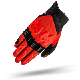 SHIMA DRIFT MEN Leather Gloves Red