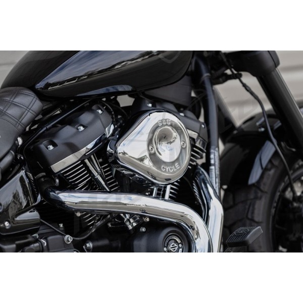 S&S CYCLE Stealth Air Cleaner Cover Harley Davidson FLDE / FLFB / FLFBS / FLH 1750-1977cc 17-23