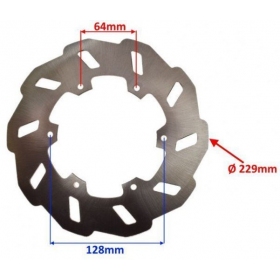 Front brake disc KEEWAY TX/ GENERIC TRIGGER 50-200cc 2009-2020 Ø229