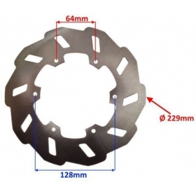 Front brake disc KEEWAY TX/ GENERIC TRIGGER 50-200cc 2009-2020 Ø229