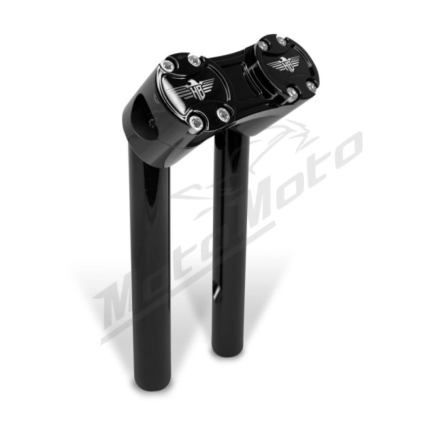 HEINZ BIKES Clubstyle Pullback Riser Ø32mm 25.5cm Harley Davidson FLD / FXDB / XL / XR / XLH / FXRC / FLSTC 883/1927 70-24 