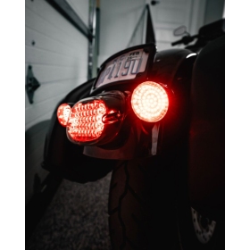 CUSTOM DYNAMICS Low Profile LED Taillight Harley Davidson FLD / FLHC / FLHCS 883-1977cc 96-24