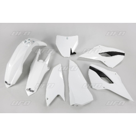 UFO Plastic kit white Husqvarna TC 250 2016