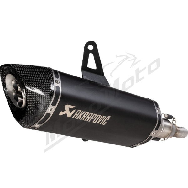 AKRAPOVIC Slip-On Line Muffler Stainless Steel / Carbon Fiber Italjet Dragster 125-200 20-25