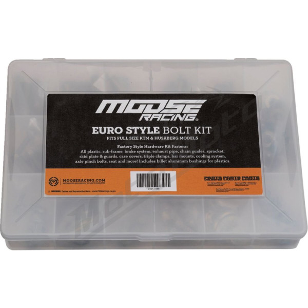 MOOSE OFFROAD HARD-PARTS M1 Euro Bolt Kit KTM EXC / EXC-F / SX / SX-F / XC / XC-F 125-505cc 00-25