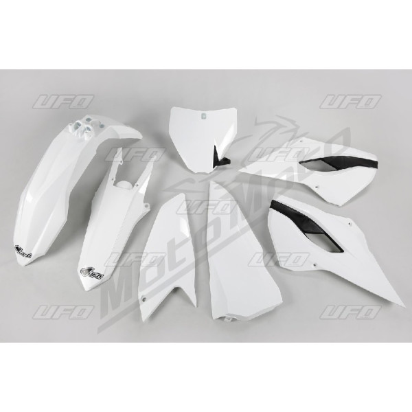 UFO Plastic kit white Husqvarna TC 250 2016