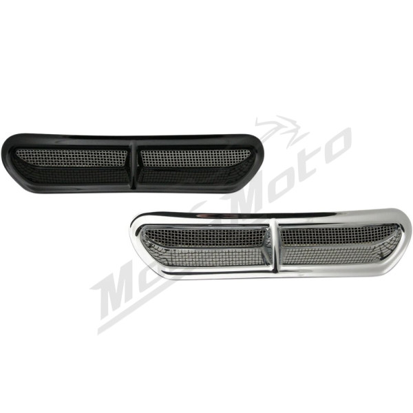 CUSTOM DYNAMICS Priekinio gaubto oro sklendės dantgelis juodas Harley Davidson FLHT / FLHX / FLHXSE / FLHXST 1690-1977 14-24