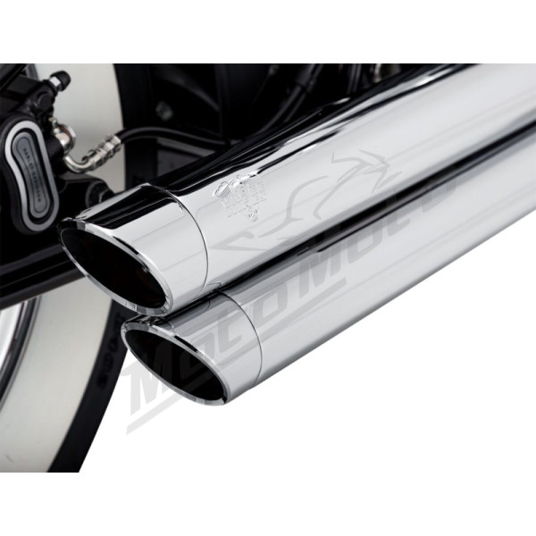 VANCE & HINES Big Shots Staggered 2-into-2 Exhaust System Harley Davidson FXST / FXLRS / FLDE / FXBB 1750-1923cc 18-24