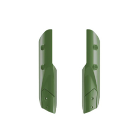 Racetech Fork Guards Kove X Pro / Rally 800 24-25 Green